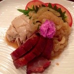 中国料亭 翠鳳 - 三種盛り合わせ ¥1944