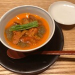 はらまさ - ⑥ウニと蟹の茶碗蒸し