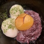 はらまさ - ぜんざい（白玉・小豆・栗甘露煮）