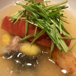 はらまさ - 揚げたフカヒレとスッポンのあんかけ