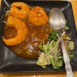 清香園 - エビのチリソース煮