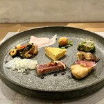 prospero - 前菜盛合わせ