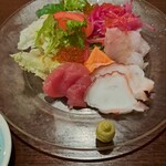 ル プティ ジャルダン - おさしみサラダ￥1200