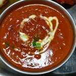 ダウラギリ - 本日のカレー(かぼちゃのカレー)激辛