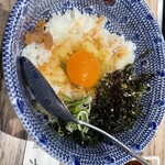 焼肉 六甲園 - 六甲園TKG。甘味と塩味の同居