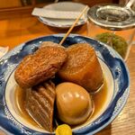 魚ます - 静岡おでん4品盛＋1品