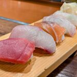 魚ます - 寿司５品盛
