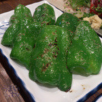 鳥よし - ピーマン焼き