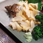 鳥よし - つぶ貝のお刺身