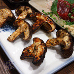 鳥よし - しいたけ焼き