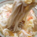 みさき庵 - 天とじそば