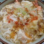 みさき庵 - 天とじそば