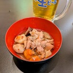 三ツ星ザンギ 居酒屋店 - お通し 450円