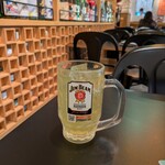 三ツ星ザンギ 居酒屋店 - 緑茶ハイ