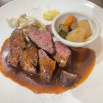 ビストロ・クレメ - ディナーコース　ステーキ