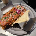 ブルー エントランス キッチン - 