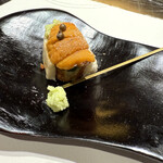 DOMANNAKA牛哲 - 【牛哲名物】ウニカツサンド