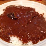 カレーハウス キラリ - 201406  キラリ  ★ナスカレー大盛（650円）★これに「ドリンク」が付きます(^_^)/