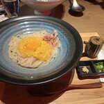 つるとんたん UDON NOODLE Brasserie - 釜玉おうどん