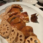 Ming Court - 北京ダック風チキン。パリフワ