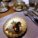 礼華 - 上海蟹の紹興酒づけ