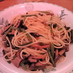 サンロード - 和風きのこと山菜パスタ