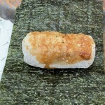 日本料理 TOBIUME - 歳神様　　長いものには巻かれよ　　カラスミとお餅絶品な組み合わせ　とても美味しいお餅　好きな一品