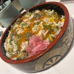 Restaurant GRASSE - カニちらし。2人で食べきれない量でした。持ち帰れなくて残念。