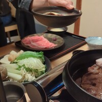 先斗町しゃぶしゃぶすき焼き きらく - 