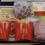 マクドナルド - 料理写真:書き求めたセット