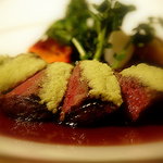 レストラン・フォレスト - 料理写真:五島牛サーロインのグリル　生山葵風味