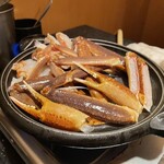 かに福 - 生でも食べられます(ちょっと加熱後)