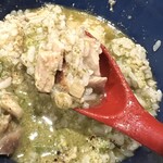 麺屋 伍利羅 - 刻みチキンたっぷり‼️