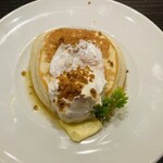 ワンカルビ - マスカルポーネクリームのふわふわパンケーキ