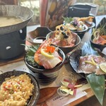 五穀豊穣のお茶屋ごはん五木茶屋 - 