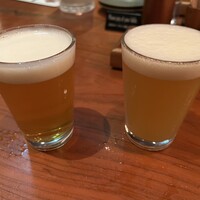 蕎麦 蘇枋 - イワイエールとホワイト　　　　　　　　　　　　　　680円