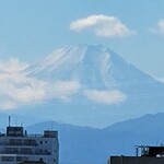 鰻の成瀬 - 上尾駅からの富士山！