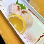 遊膳やま笠 - フグの白子炙り