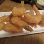 立ち呑みのさのや - 小エビ天　280円(2014.5)