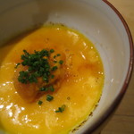 器楽亭 - 雲丹と人参のプリン