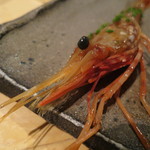 器楽亭 - 牡丹海老の紹興酒漬け