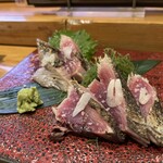 若鮨 - カツオの藁焼き　1,100円