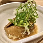 酒とったり - 「酒とったりコース」【煮物】の《鯖の味噌煮 笹九条》