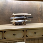 鮨 島本 - カッコいいさしみ包丁