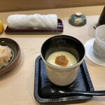 鮨 島本 - 茶碗蒸し