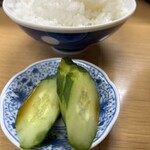 江ちゃんラーメン - 今年初…胡瓜