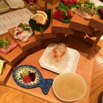 刺身盛り合わせ