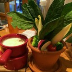 浪花ろばた 頂鯛 - バーニャカウダ