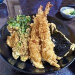 蛯天 分店 - 上天丼1200円