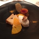 ルカンケ - オレンジのプリンとオレンジのシフォン